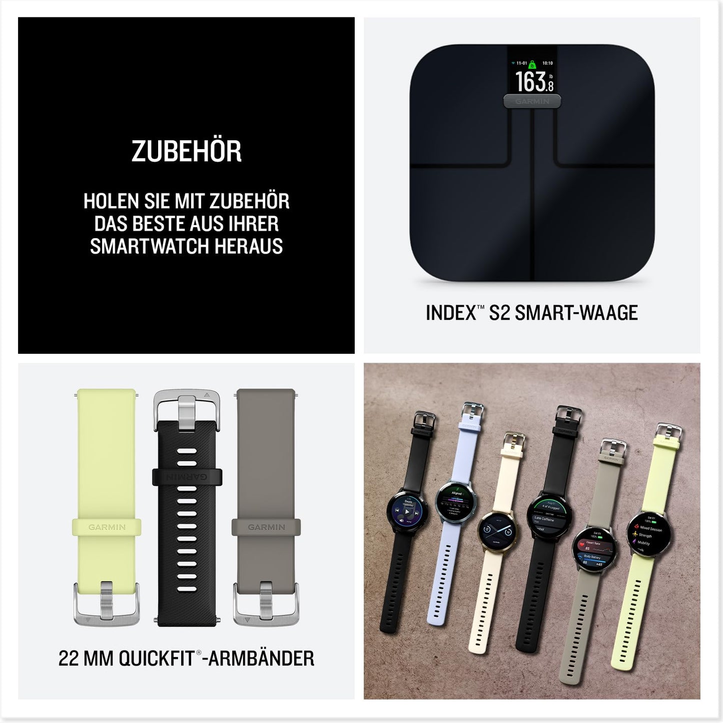 Garmin Venu 4 45mm - Fitness-Smartwatch, 1,4" AMOLED Touchdisplay, bis zu 12 Tage Akkulaufzeit, 80+ Sport-Apps, EKG, Health Status, Fitness Coach